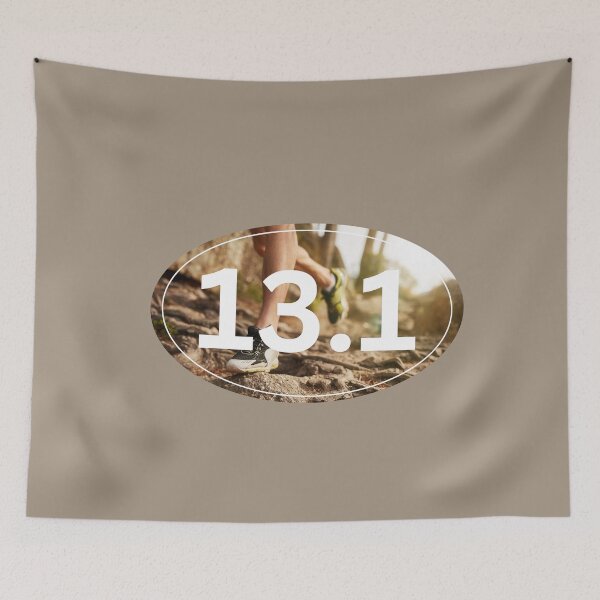 Item preview, Trail Running, Half Marathon 13.1 - White designed and sold by LatterDaze.