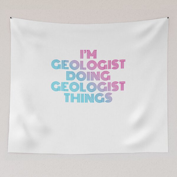 Item preview, I'm Geologist Doing Geologist Things Retro Neon designed and sold by SVPOD.