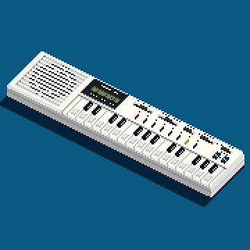 Artwork thumbnail, Casio VL-Tone Pixel art by Retroperks