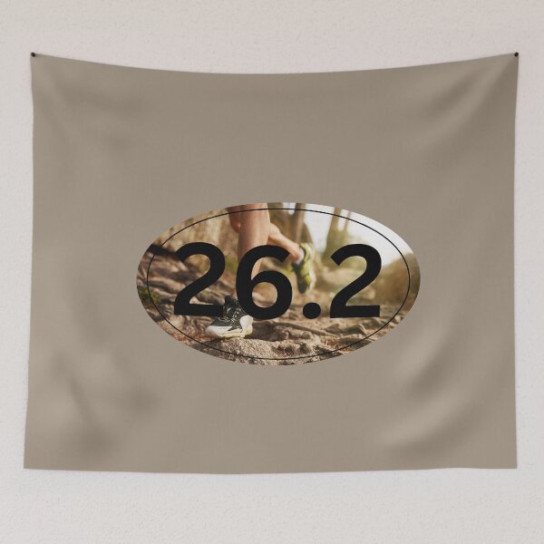 Item preview, Trail Running, Marathon 26.2 - Black designed and sold by LatterDaze.