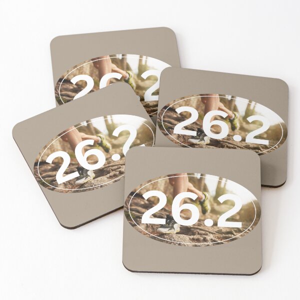 Item preview, Trail Running, Marathon 26.2 - White designed and sold by LatterDaze.