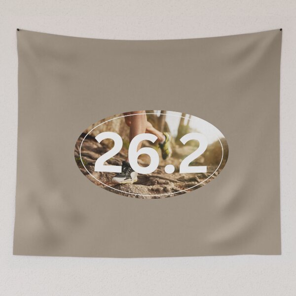 Item preview, Trail Running, Marathon 26.2 - White designed and sold by LatterDaze.