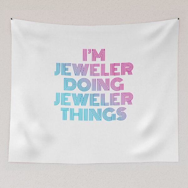 Item preview, I'm Jeweler Doing Jeweler Things Retro Neon designed and sold by SVPOD.