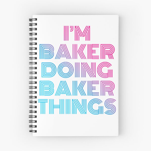 Item preview, I'm Baker Doing Baker Things Retro Neon designed and sold by SVPOD.
