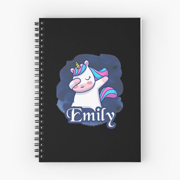 Item preview, emily name - emily unicorn designed and sold by MOONINSPIRATION.