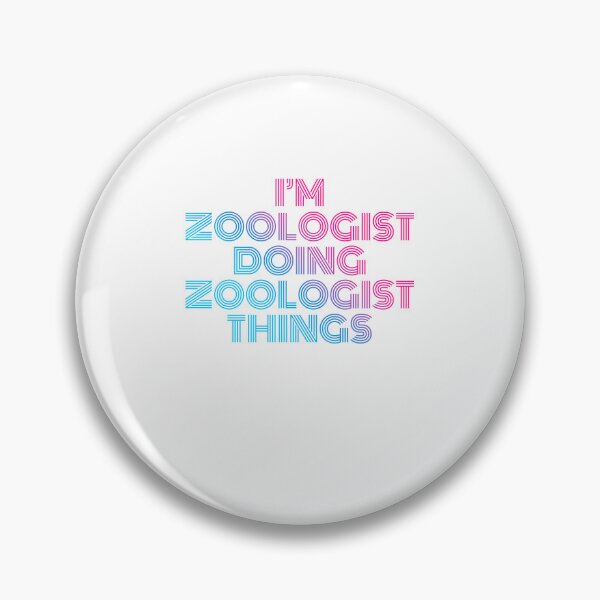 Item preview, I'm Zoologist Doing Zoologist Things Retro Neon designed and sold by SVPOD.