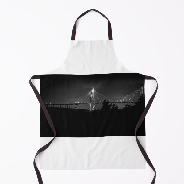 Item preview, Ravanel Bridge Night in Black and White designed and sold by nbrandsberg.