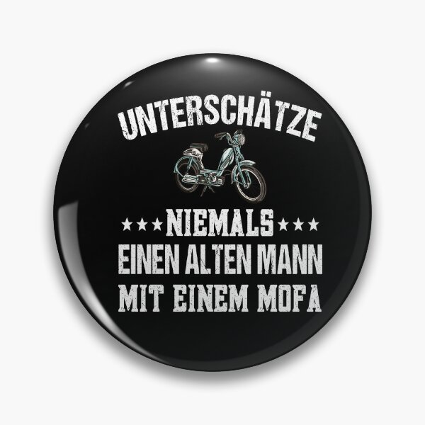 Item preview, Never underestimate an old man with a moped designed and sold by dJ-Design.