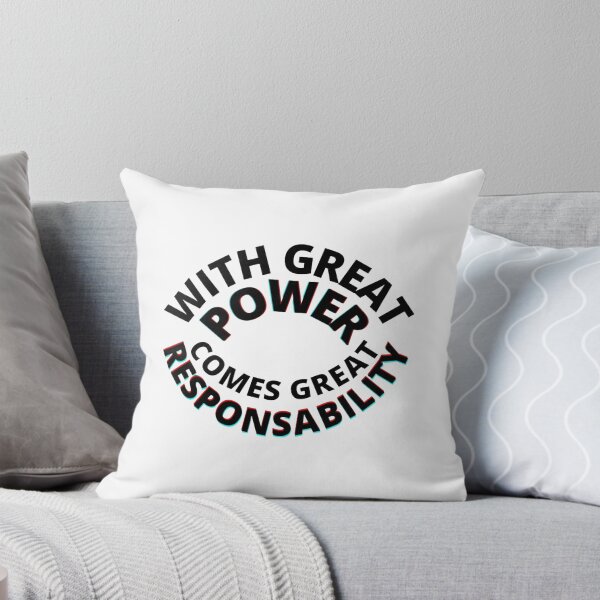 Item preview, With Great Power Comes Great Responsability designed and sold by Reiyamaa.
