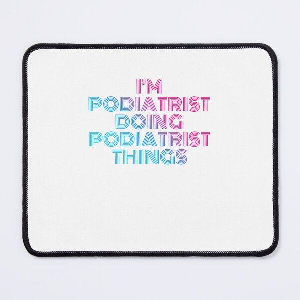 Item preview, I'm Podiatrist Doing Podiatrist Things Retro Neon designed and sold by SVPOD.