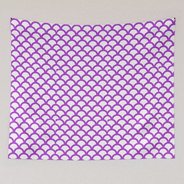 Item preview, Half Circle Purple Pattern designed and sold by mylensflow.