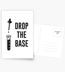 Drop the Bass Chemistry Base Postcards