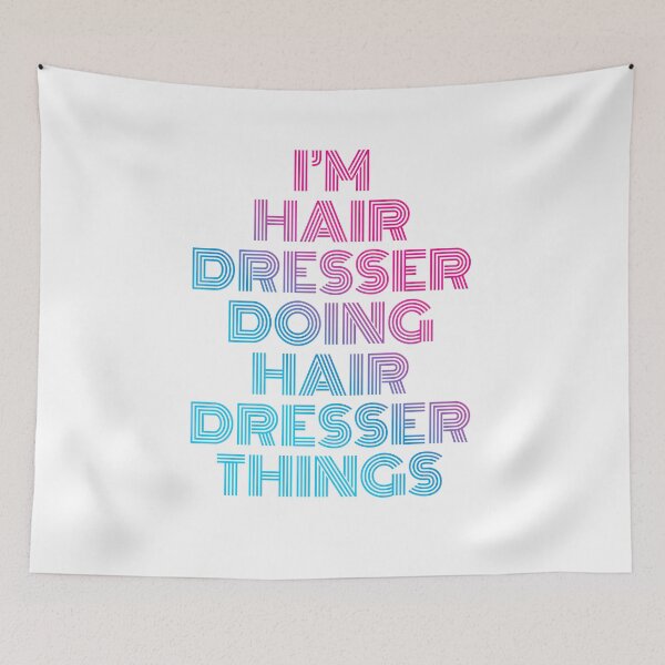 Item preview, I'm Hair Dresser Doing Hair Dresser Things Retro Neon designed and sold by SVPOD.