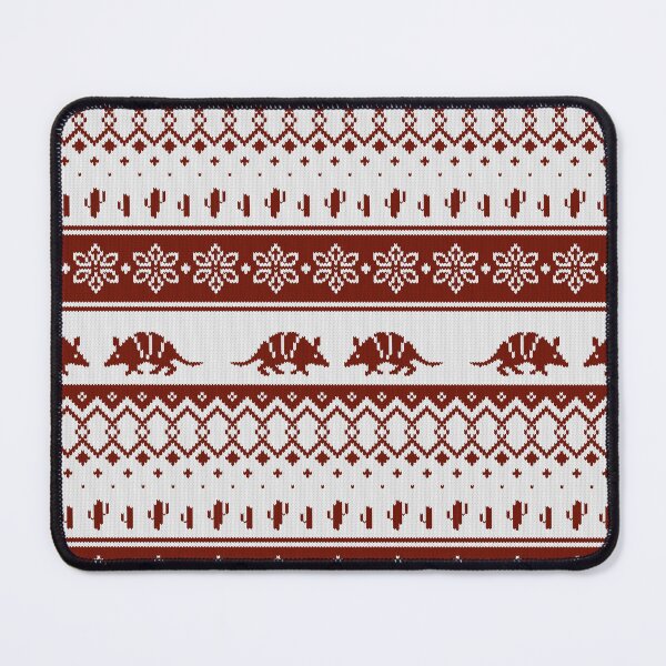 Item preview, Holiday Armadillo pattern bordo designed and sold by Jana Šlesaríková.