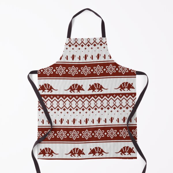 Item preview, Holiday Armadillo pattern bordo designed and sold by Jana Šlesaríková.