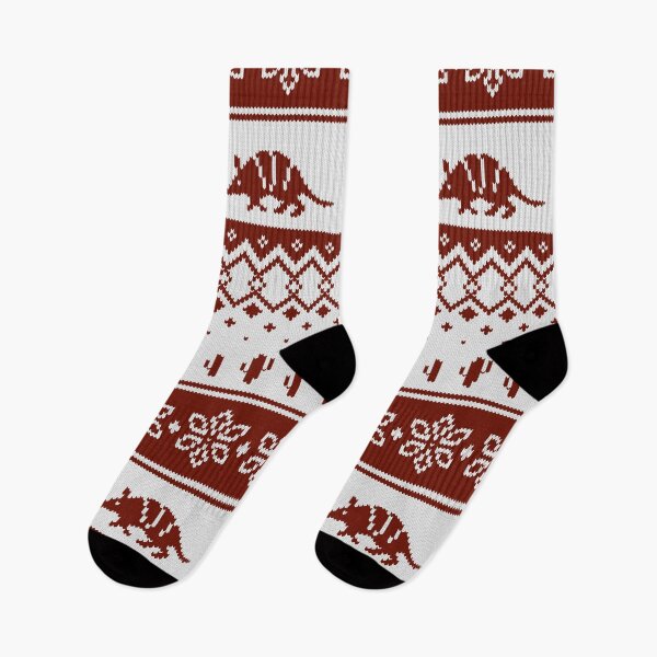 Item preview, Holiday Armadillo pattern bordo designed and sold by Jana Šlesaríková.