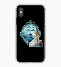 Follow The White Rabbit iPhone Case