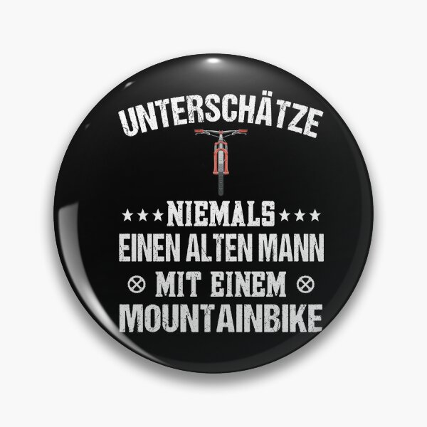 Item preview, Never underestimate an old mountain biker designed and sold by dJ-Design.