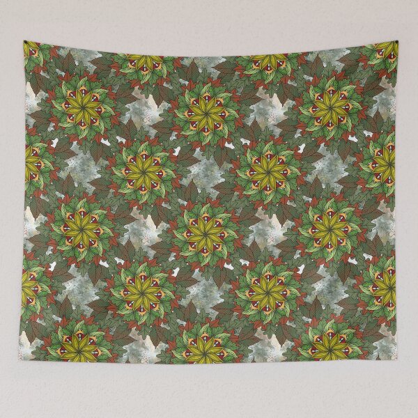 Item preview, Leaf Mandala  designed and sold by FrauleinimStall.
