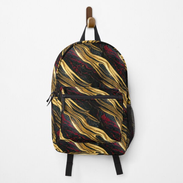 Item preview, Black and Red marble pattern, Lava marbling pattern designed and sold by TreasuryOE.