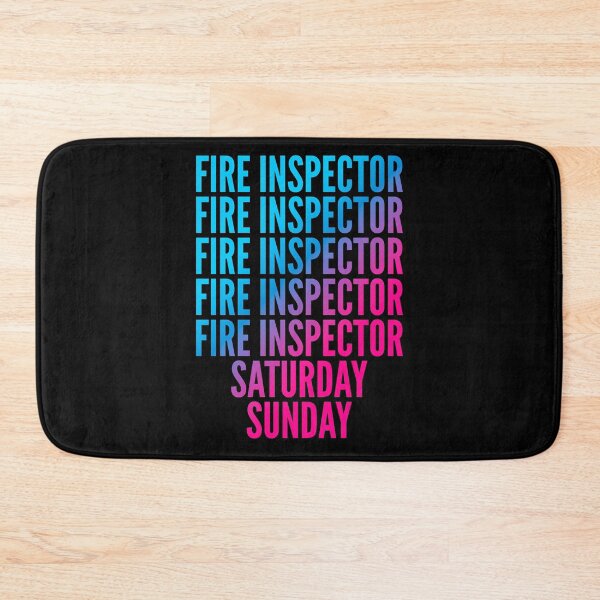 Item preview, Fire inspector. Saturday. Sunday. For Fire inspectors designed and sold by SVPOD.