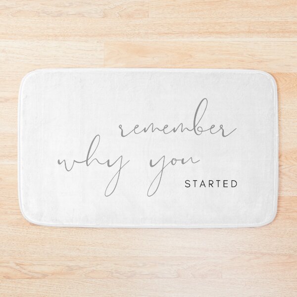 Item preview, Remember why you started designed and sold by successmom.