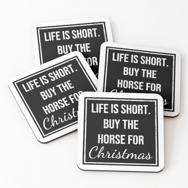 Item preview, Life is Short Equestrian  designed and sold by LeosCloset.