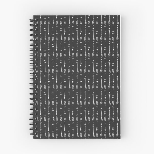 Item preview, Black And White Doodle Arrows Pattern designed and sold by MakeitMelo.