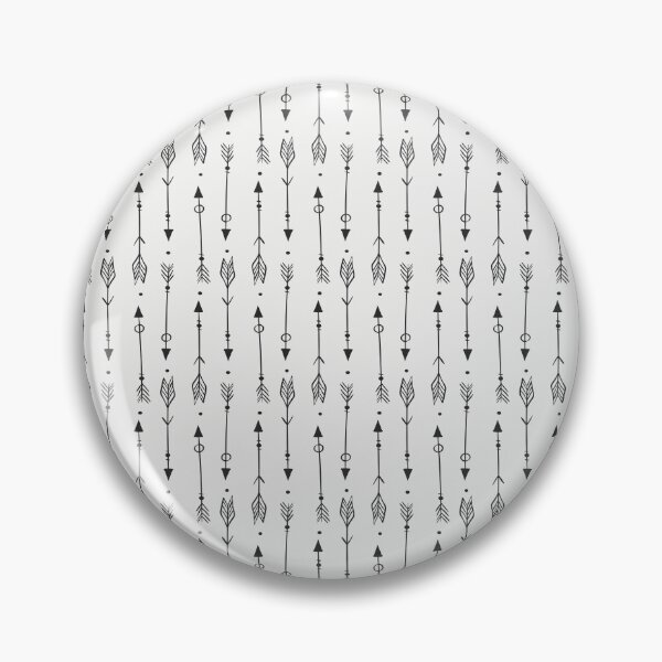 Item preview, Black And White Doodle Arrows Pattern designed and sold by MakeitMelo.