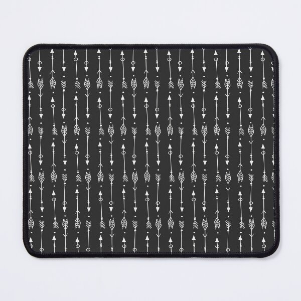 Item preview, Black And White Doodle Arrows Pattern designed and sold by MakeitMelo.