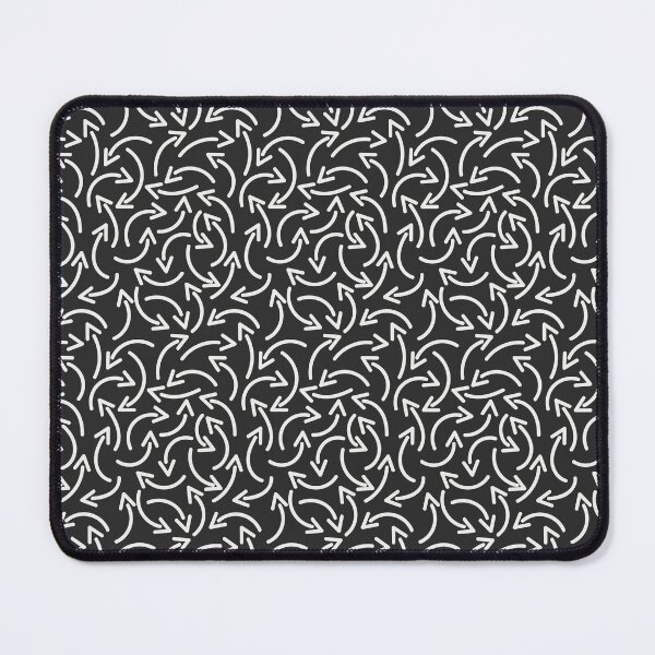 Item preview, Black And White Doodle Arrows Pattern designed and sold by MakeitMelo.