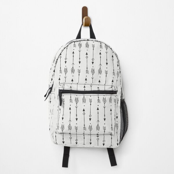 Item preview, Black And White Doodle Arrows Pattern designed and sold by MakeitMelo.