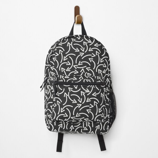 Item preview, Black And White Doodle Arrows Pattern designed and sold by MakeitMelo.