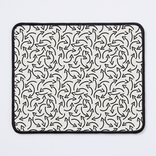 Item preview, Black And White Doodle Arrows Pattern designed and sold by MakeitMelo.