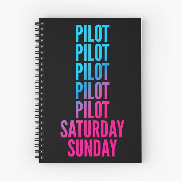Item preview, Pilot. Saturday. Sunday. For Pilots designed and sold by SVPOD.