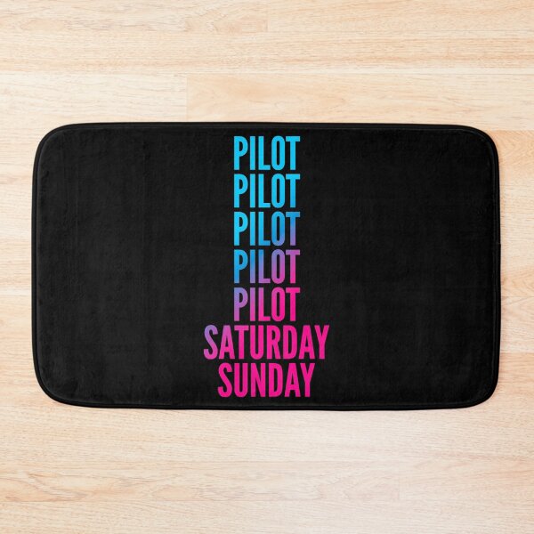 Item preview, Pilot. Saturday. Sunday. For Pilots designed and sold by SVPOD.