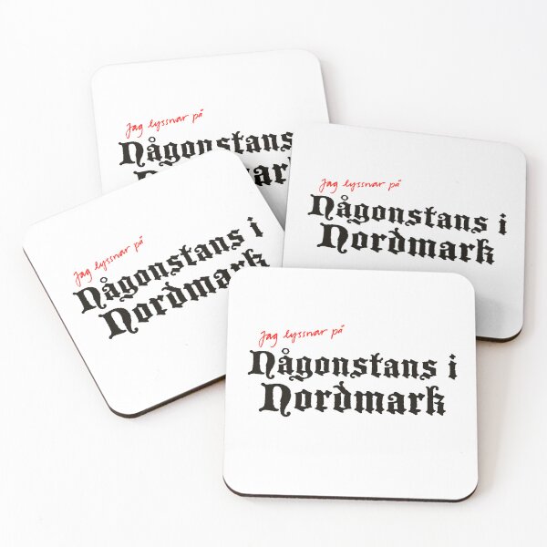 Item preview, Någonstans i Nordmark - text designed and sold by Jonas Anderson.