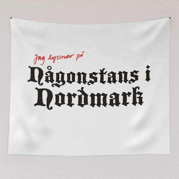 Item preview, Någonstans i Nordmark - text designed and sold by Jonas Anderson.
