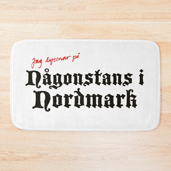 Item preview, Någonstans i Nordmark - text designed and sold by Jonas Anderson.