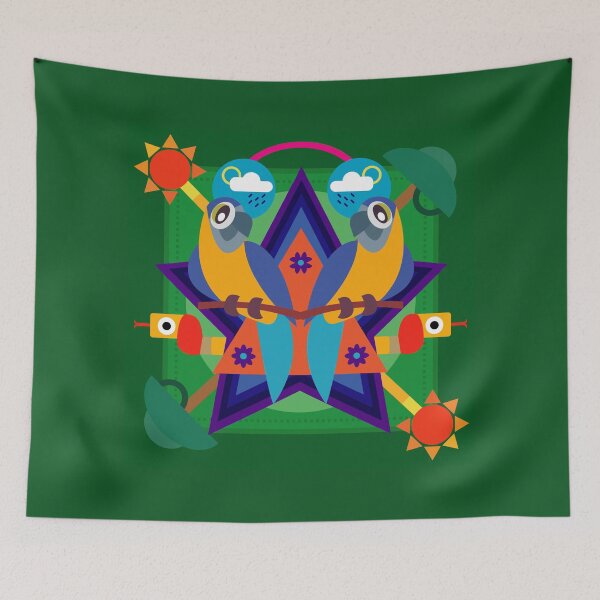 Item preview, Parrot Paradise designed and sold by Luke Gallagher.