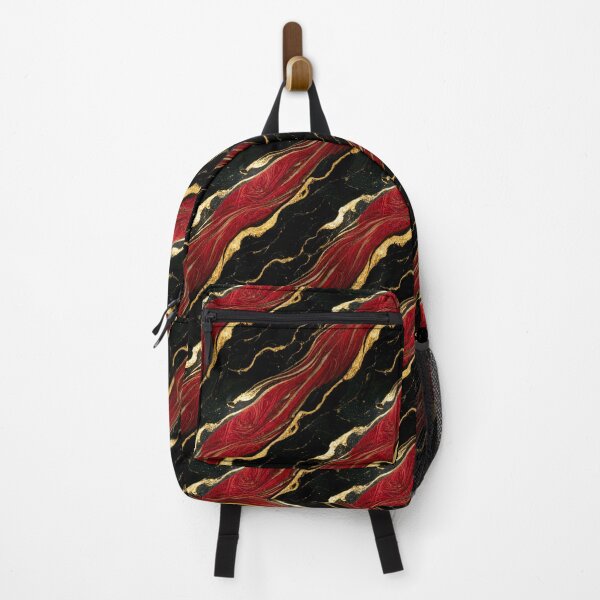 Item preview, Black and Red marble pattern, Lava marbling pattern designed and sold by TreasuryOE.