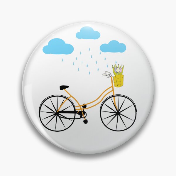 Item preview, Cycling In Rain, Bicycle designed and sold by Faiqa Waheed.