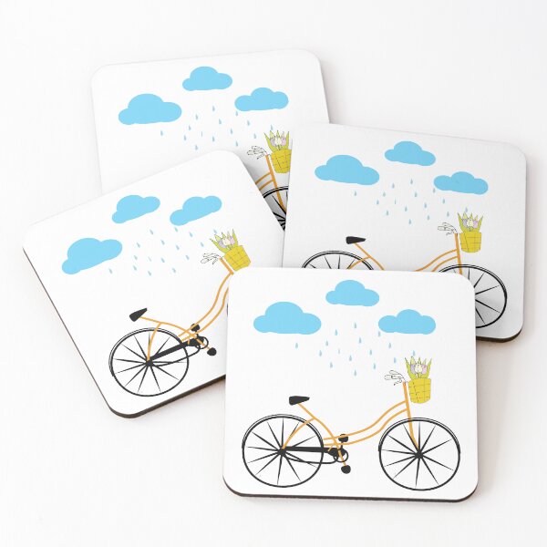 Item preview, Cycling In Rain, Bicycle designed and sold by Faiqa Waheed.