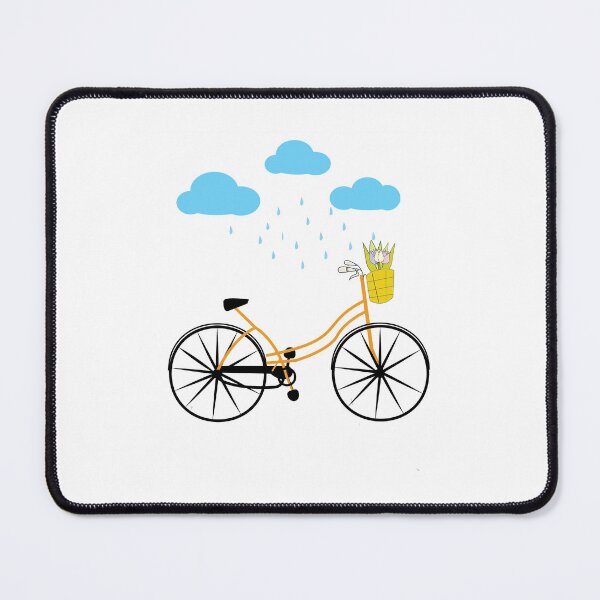 Item preview, Cycling In Rain, Bicycle designed and sold by Faiqa Waheed.