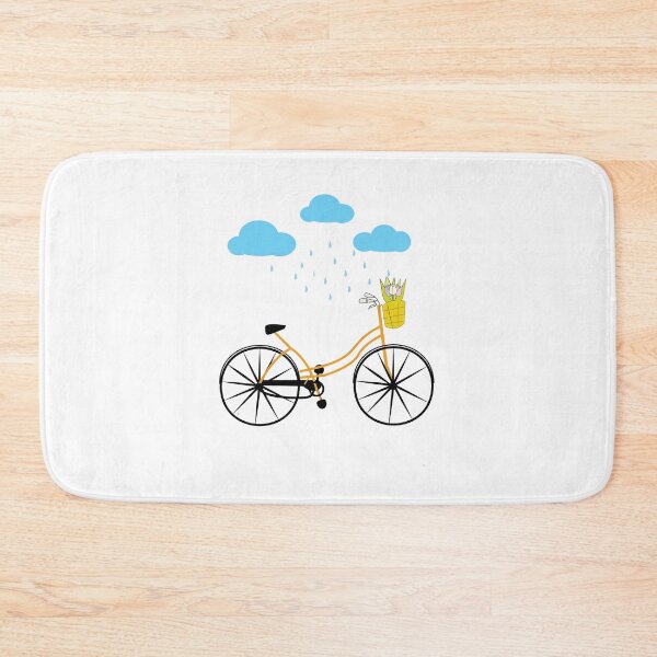 Item preview, Cycling In Rain, Bicycle designed and sold by Faiqa Waheed.