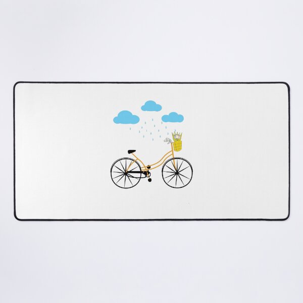 Item preview, Cycling In Rain, Bicycle designed and sold by Faiqa Waheed.