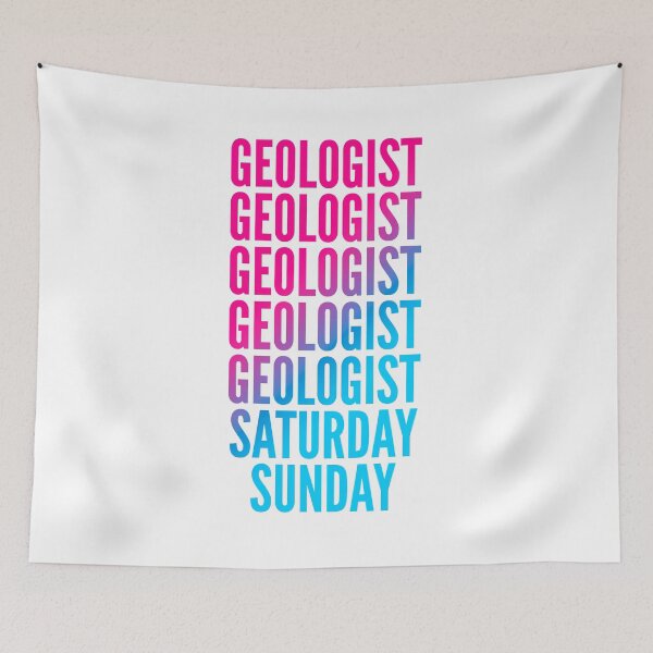 Item preview, Geologist work week for Geologists designed and sold by SVPOD.