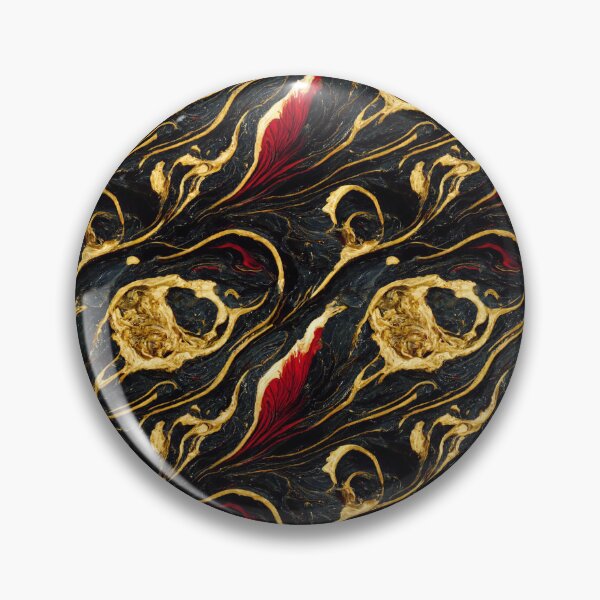 Item preview, Black and Red marble pattern, Lava marbling pattern designed and sold by TreasuryOE.