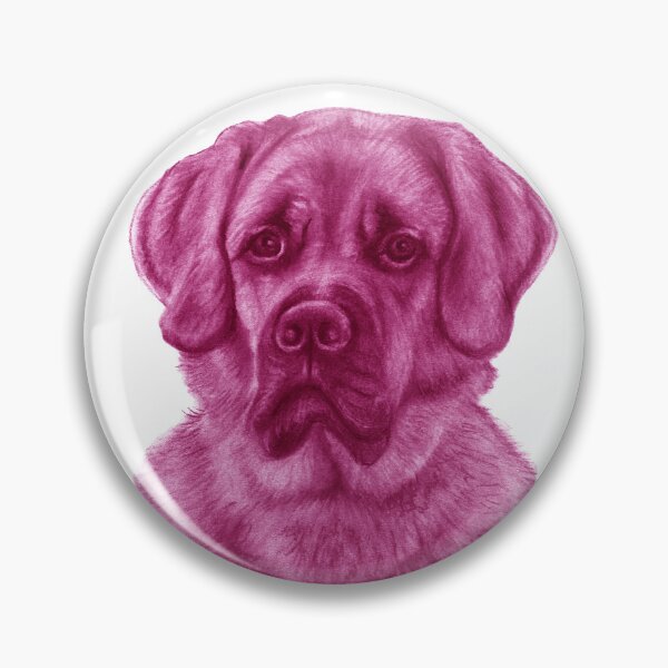 Item preview, Big Ginger Dog - Pink Colorized Version designed and sold by SylvieG18.