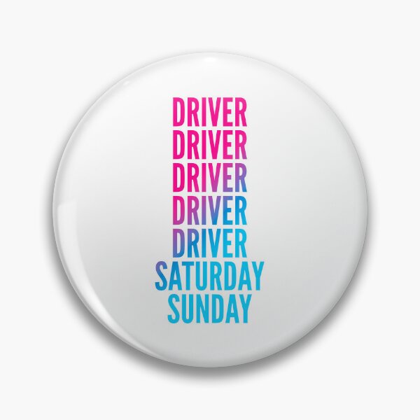 Item preview, Driver work week for Drivers designed and sold by SVPOD.